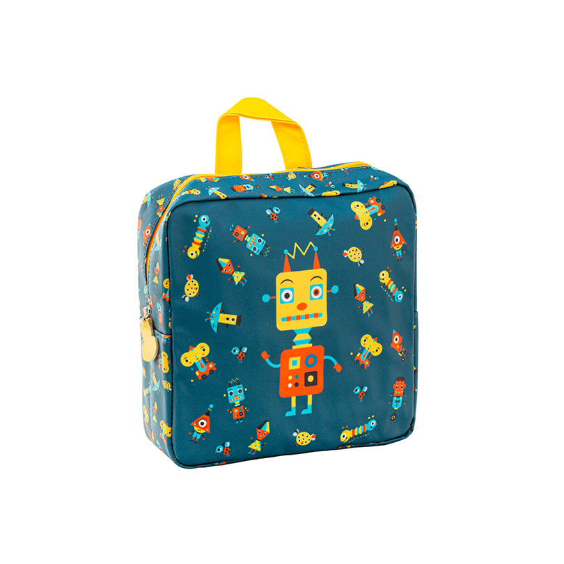 MOCHILA AZUL ROBOT