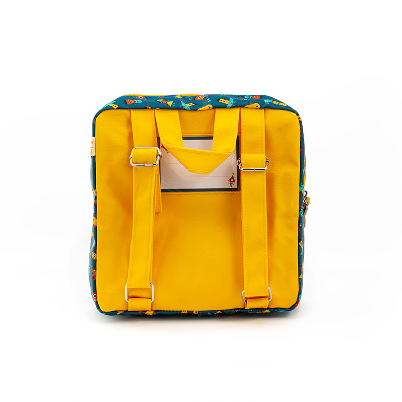 MOCHILA AZUL ROBOT