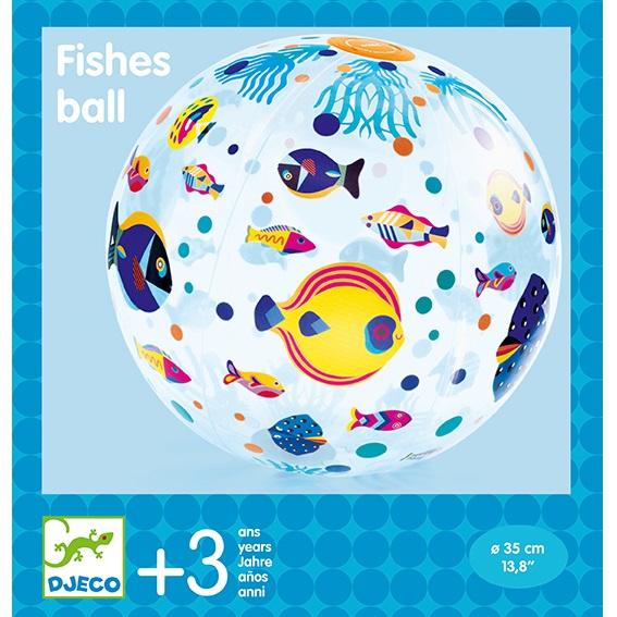 PELOTA INFLABLE PECES