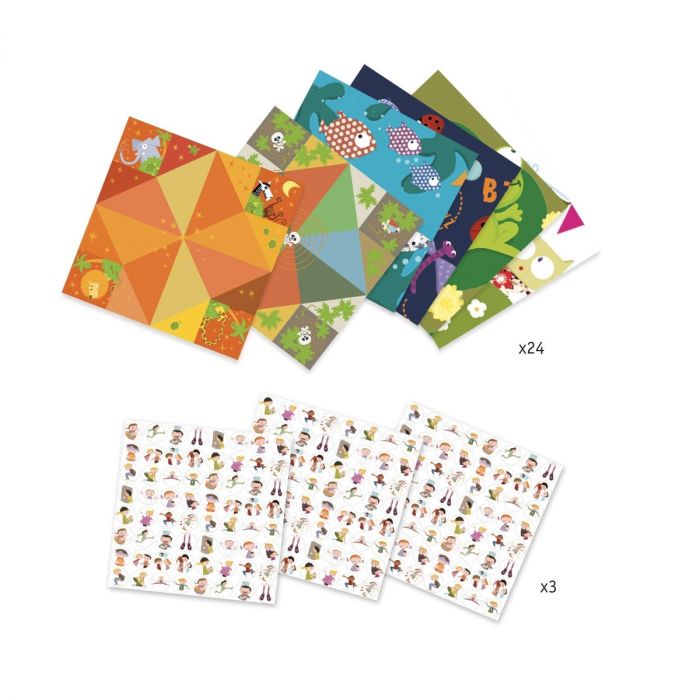 ORIGAMI COMECOCOS CON PRENDAS