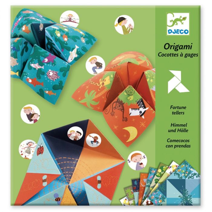 ORIGAMI COMECOCOS CON PRENDAS