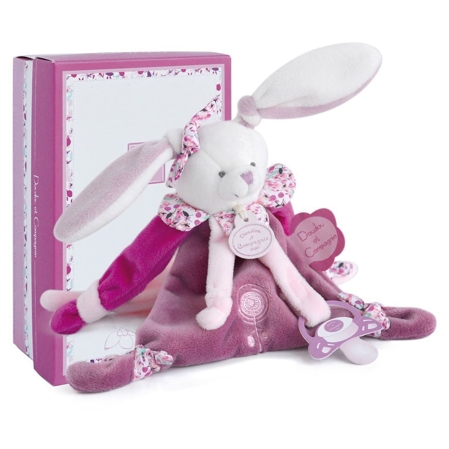 Portachupetes Doudou et Compagnie Cherry the Bunny