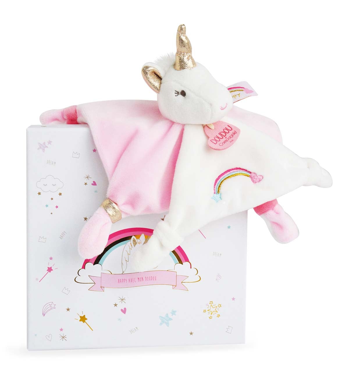 Doudou et Compagnie Lucie el Unicornio con Doudou
