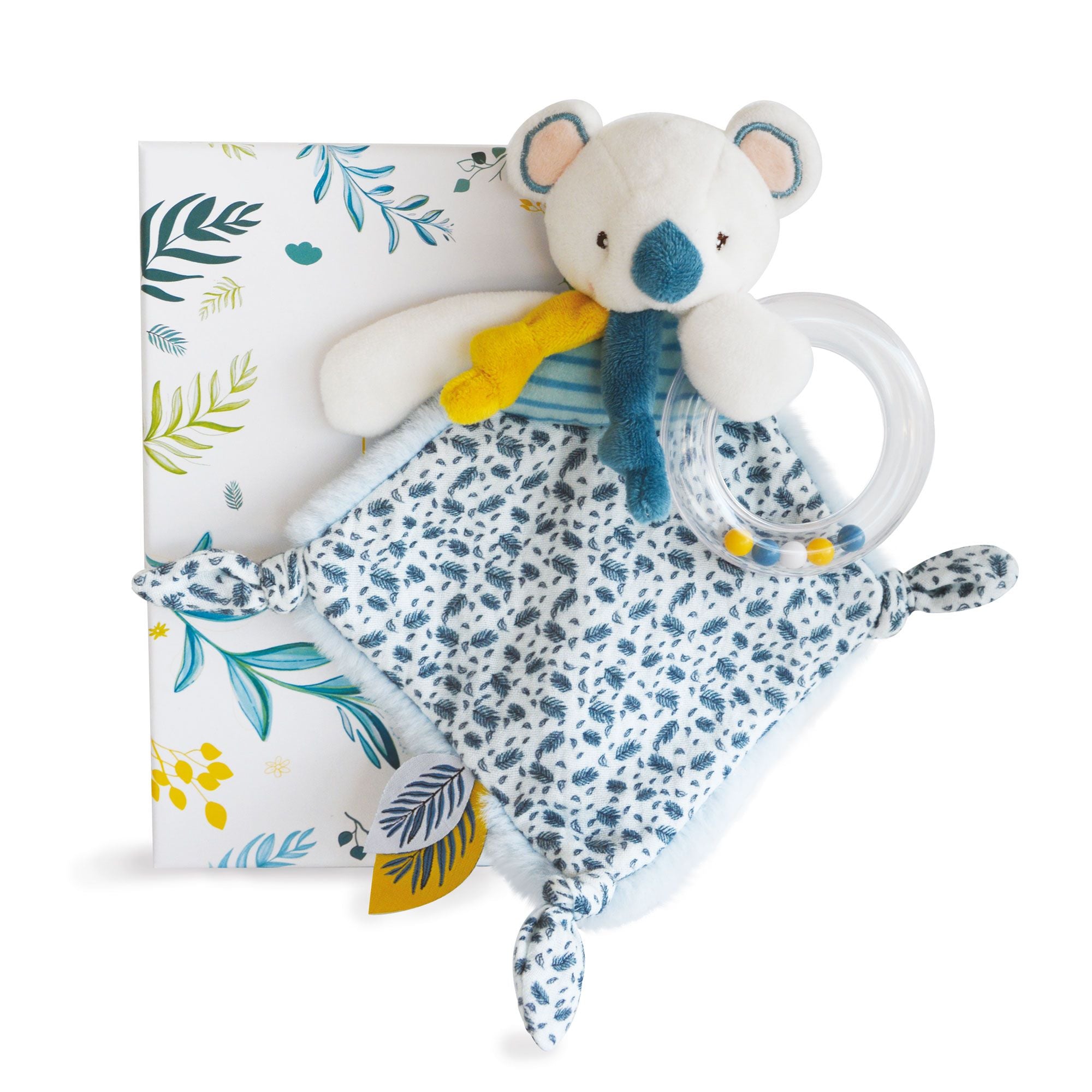 Koala Doudou Manta con Sonajero