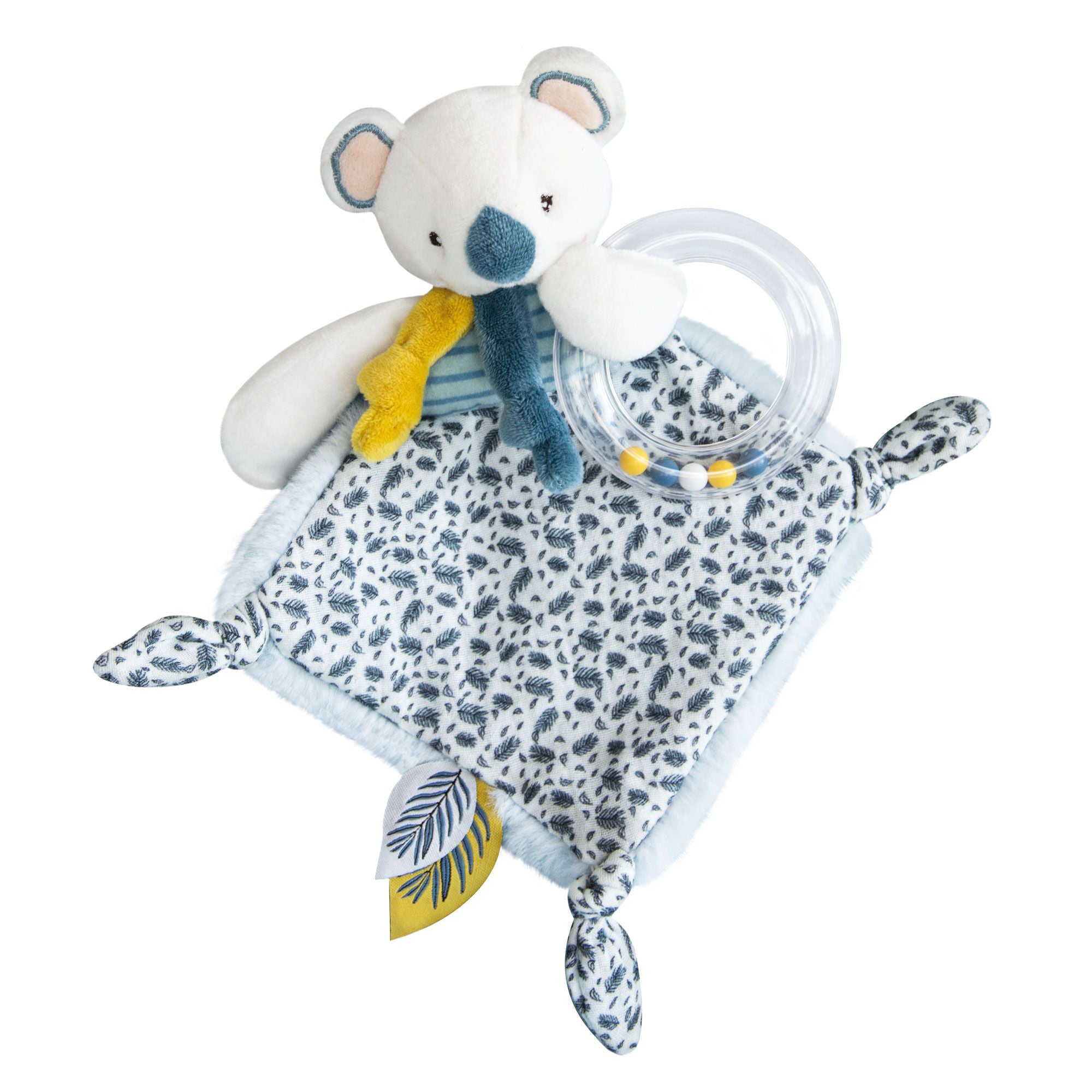 Koala Doudou Manta con Sonajero