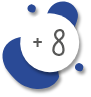 +8